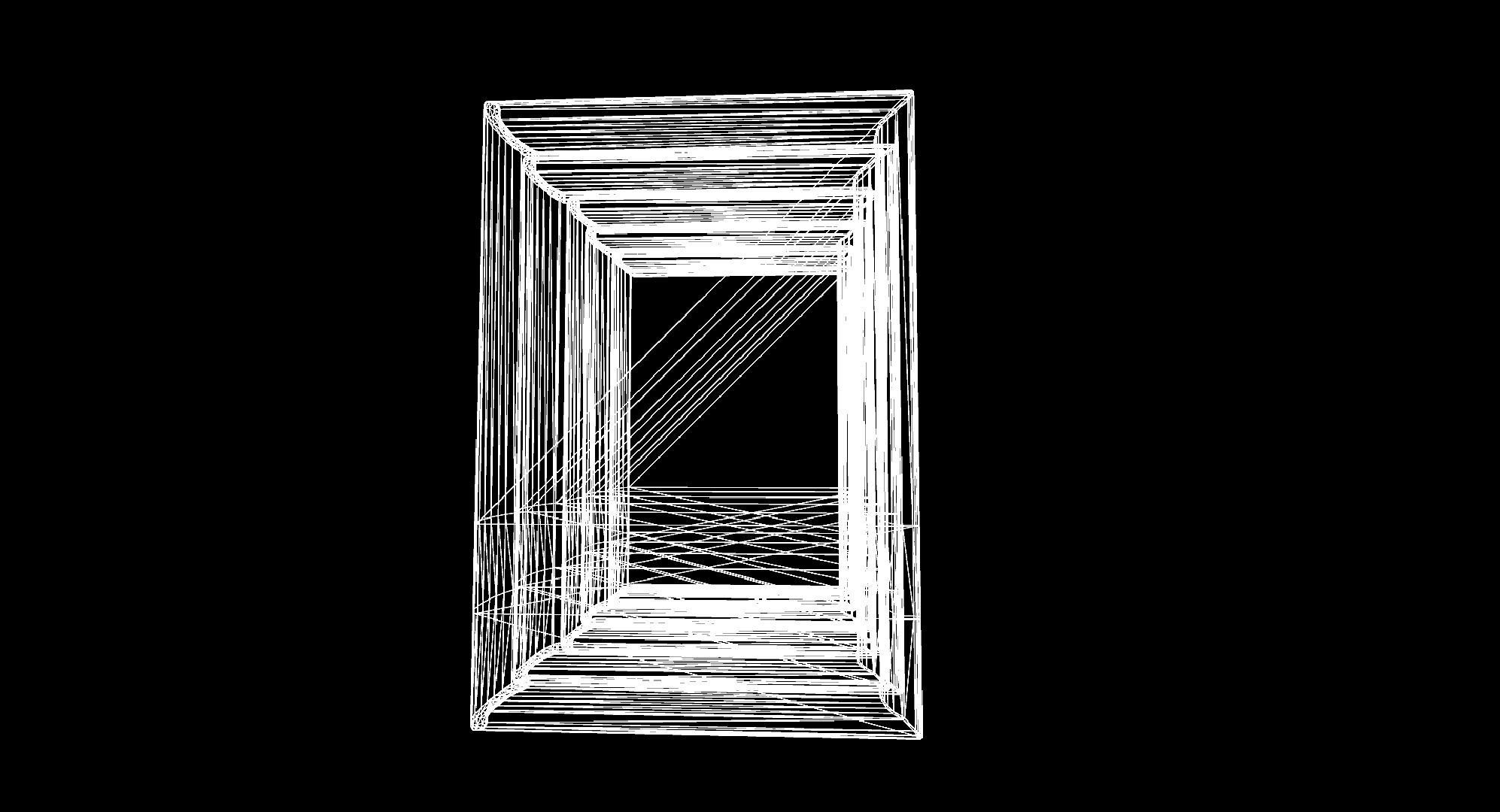 Openable victorian work desk Low-poly 3D model_43