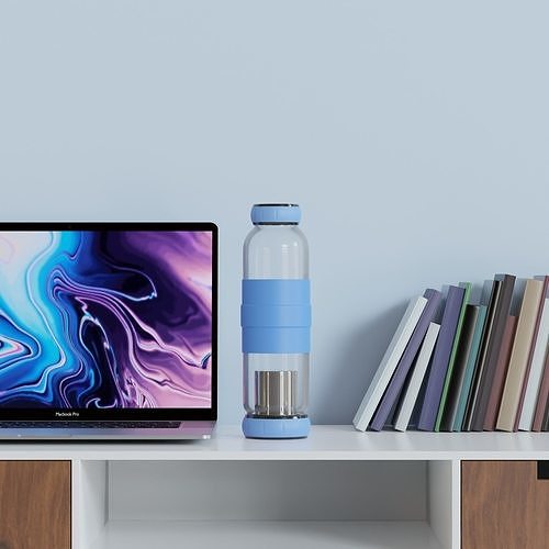 3D Bottle glass jar Free 3D model