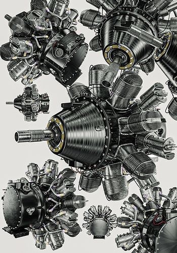Aircraft Engine   3D model