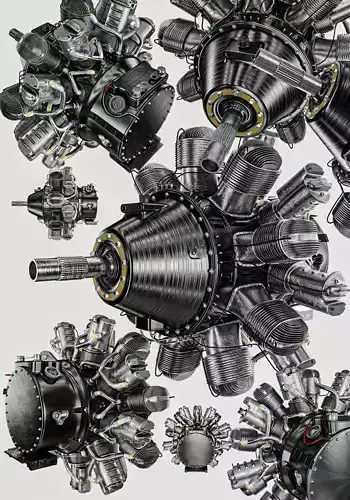Aircraft Engine   3D model