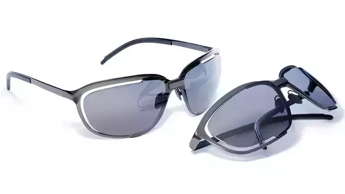 Matrix Resurrections Mr Anderson Sunglasses 3D model