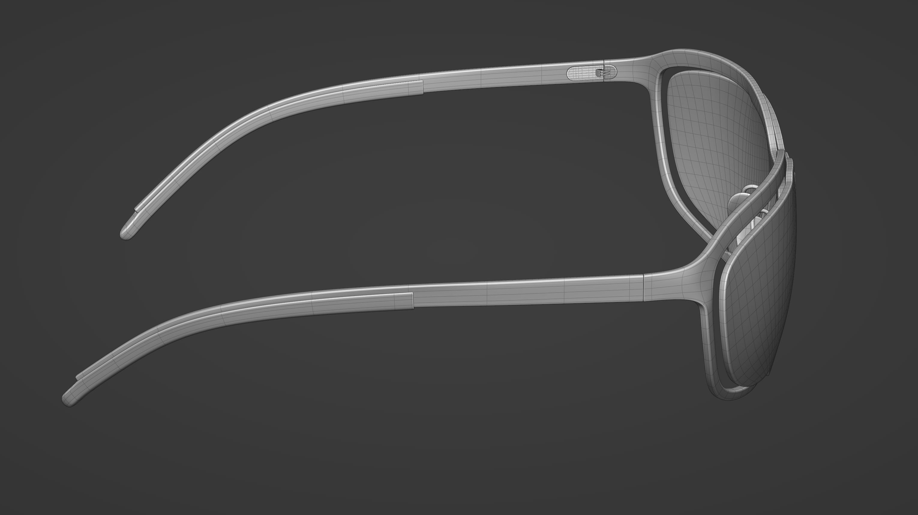 Matrix Resurrections Mr Anderson Sunglasses 3D model_14