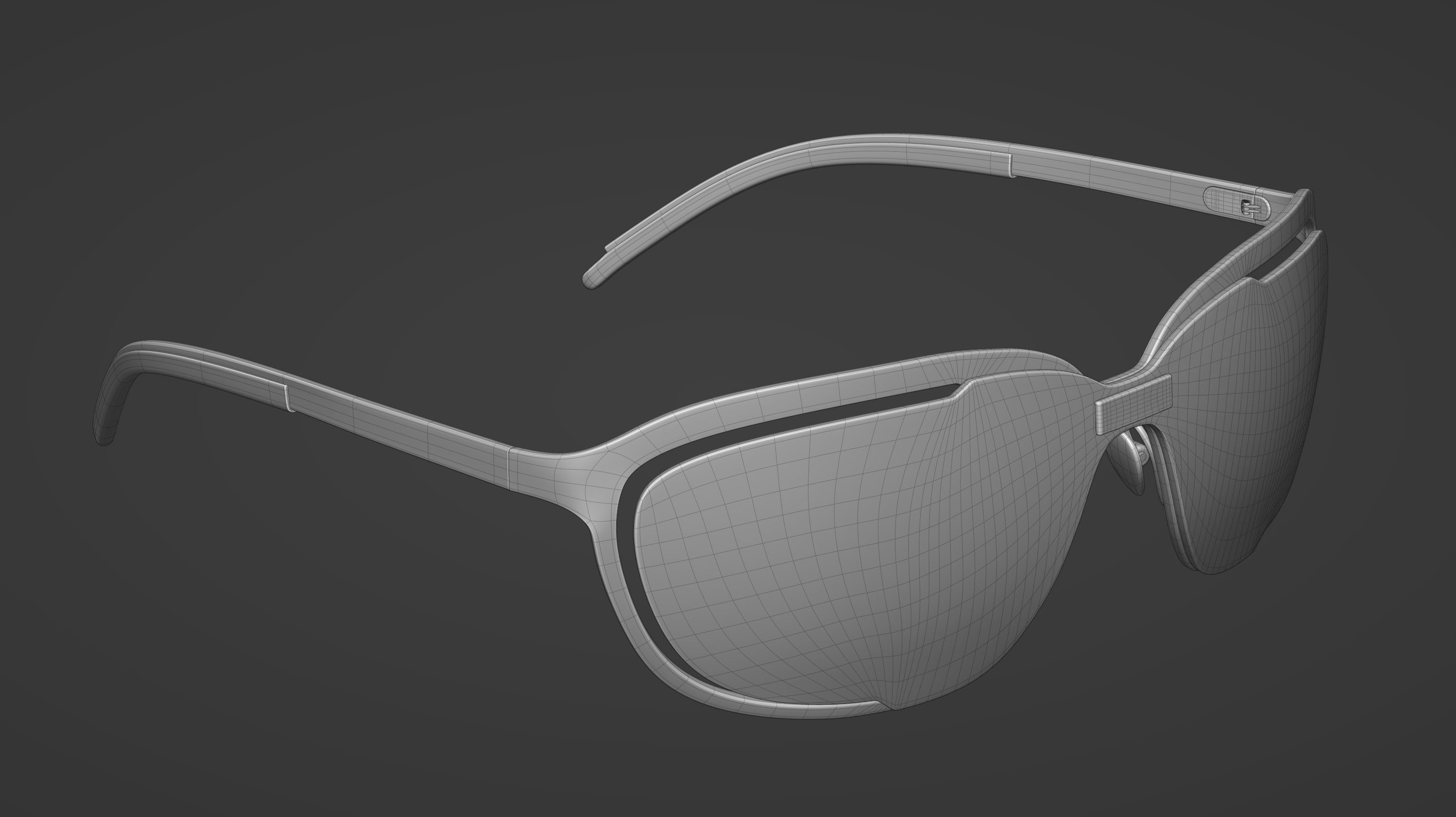 Matrix Resurrections Mr Anderson Sunglasses 3D model_13