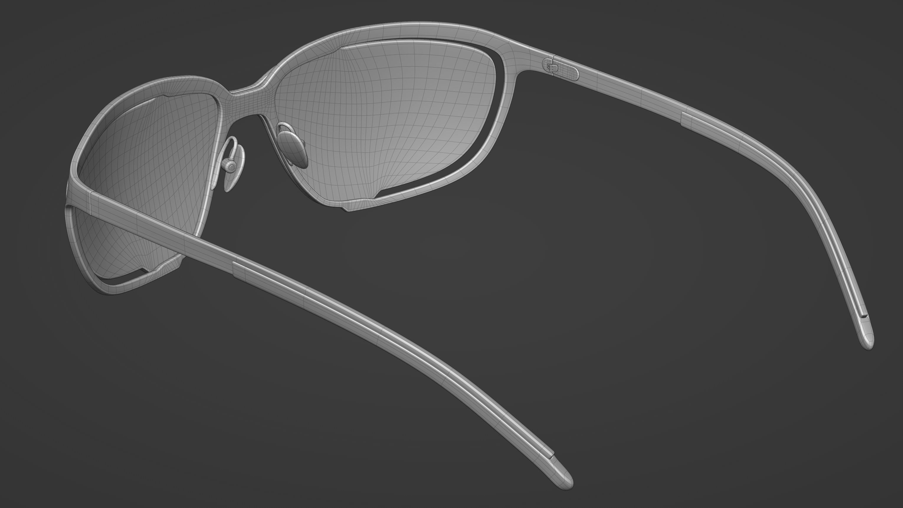 Matrix Resurrections Mr Anderson Sunglasses 3D model_17