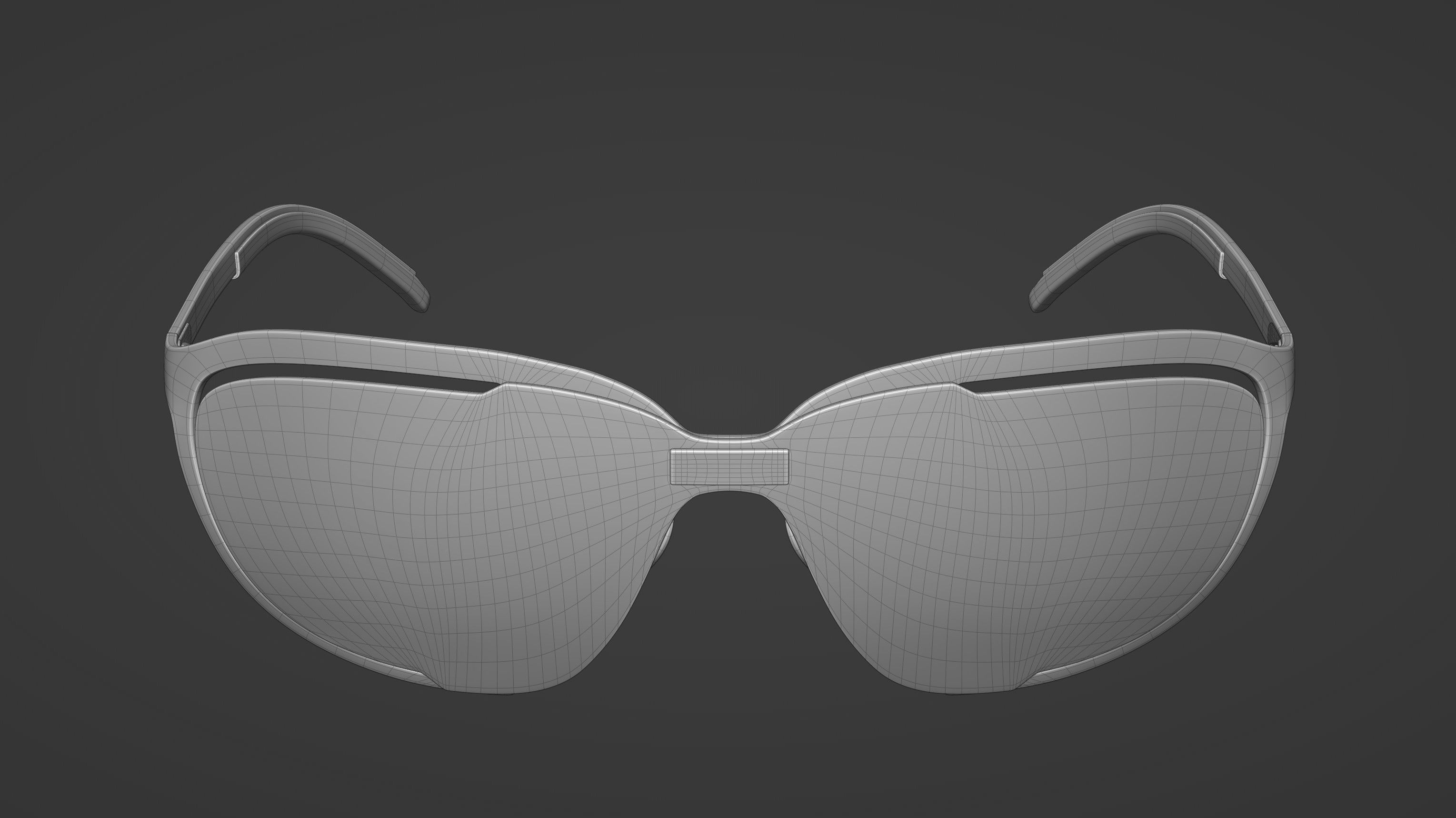 Matrix Resurrections Mr Anderson Sunglasses 3D model_20