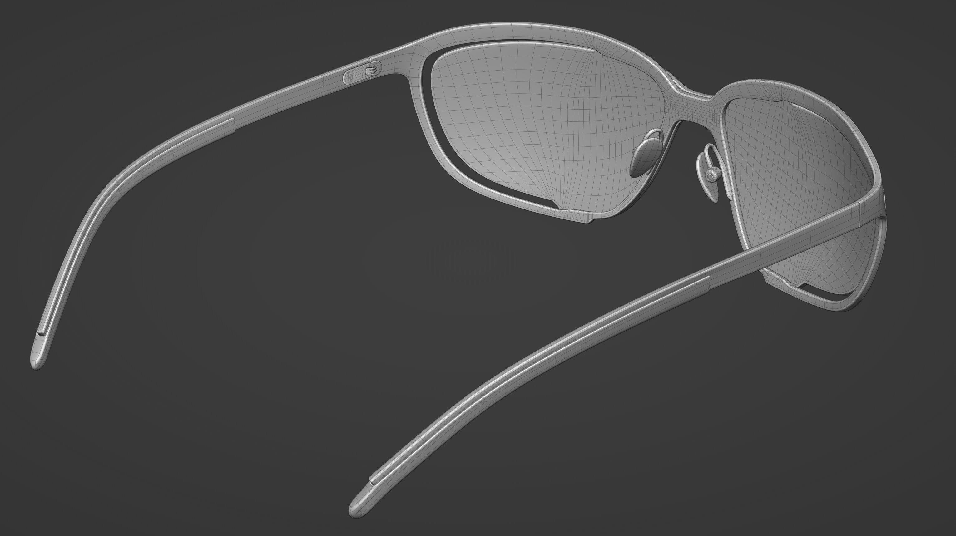 Matrix Resurrections Mr Anderson Sunglasses 3D model_15