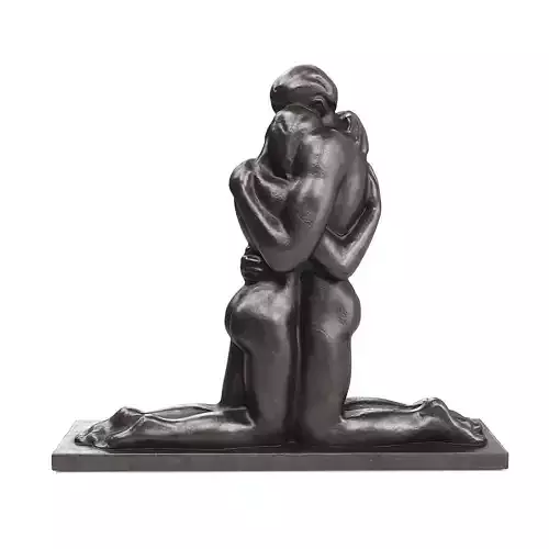 Couple statuette Rodin