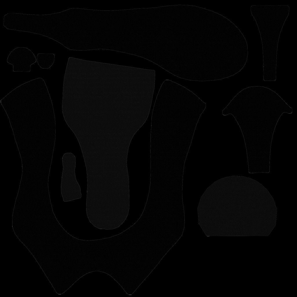 ladies bodysuit Low-poly 3D model_19