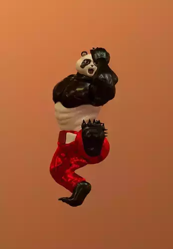 Kung Fu Panda 3D model