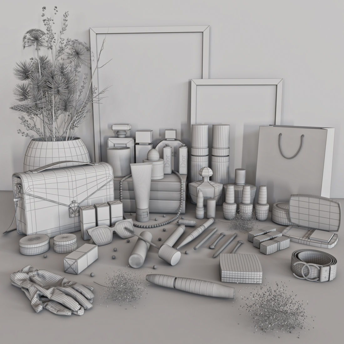 decorative set 36 3D model_6