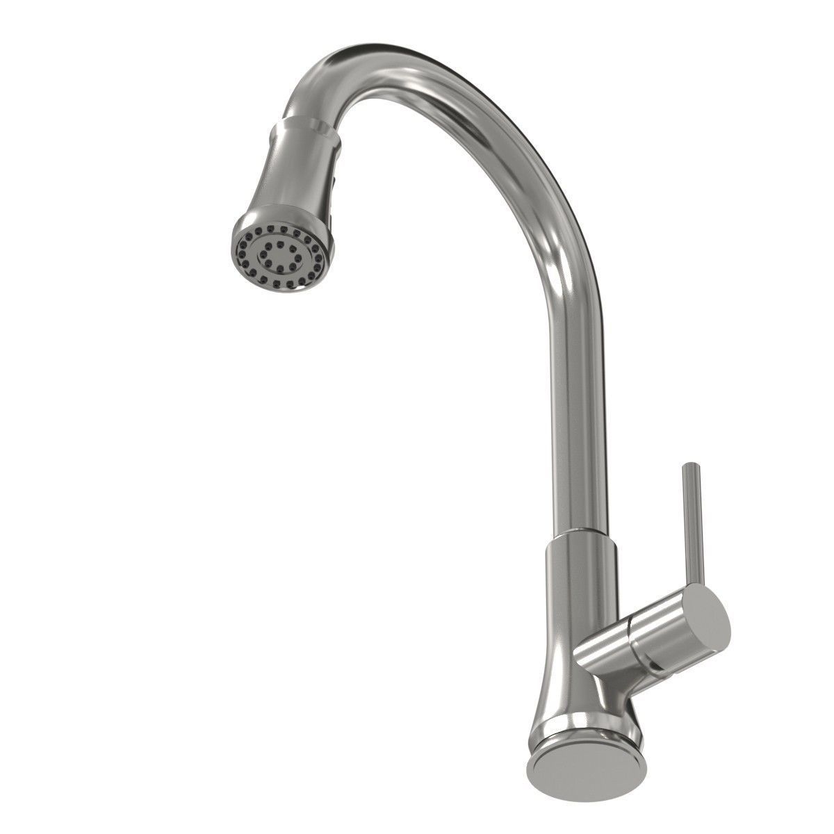 Pfirst Series 1-Handle Pull-Down Kitchen Faucet 3D model_2