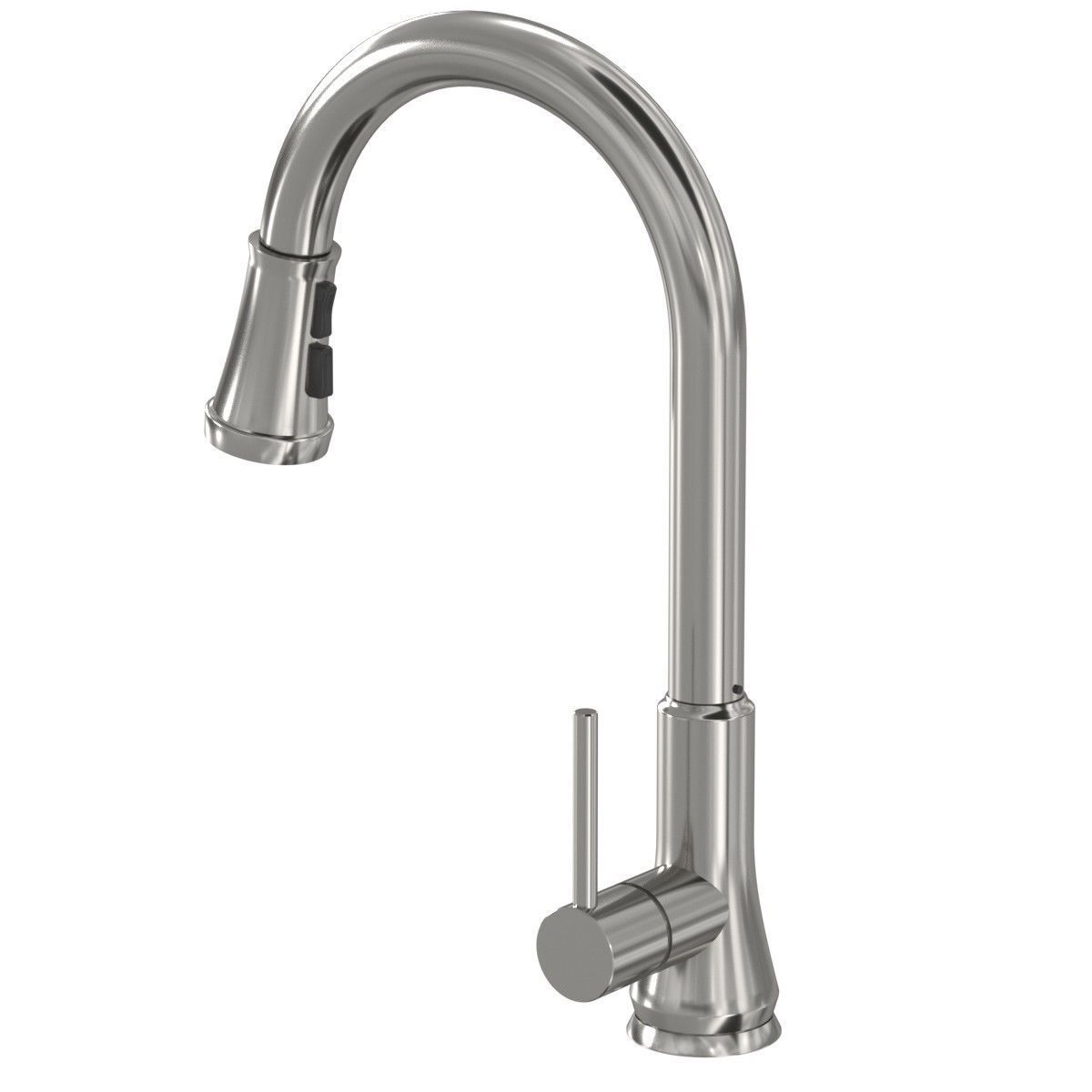 Pfirst Series 1-Handle Pull-Down Kitchen Faucet 3D model_1