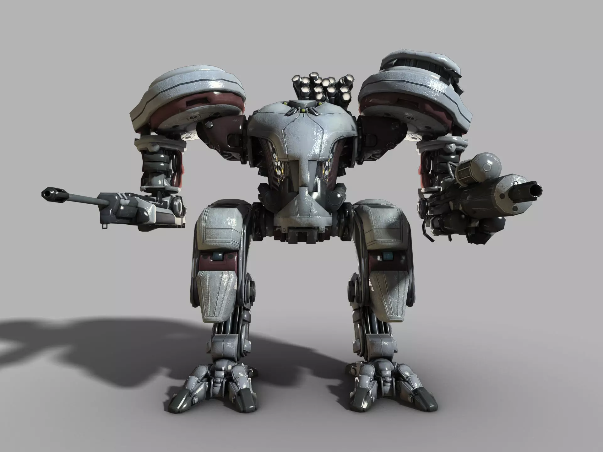 Robot science robot robot model in the future 3D model_0