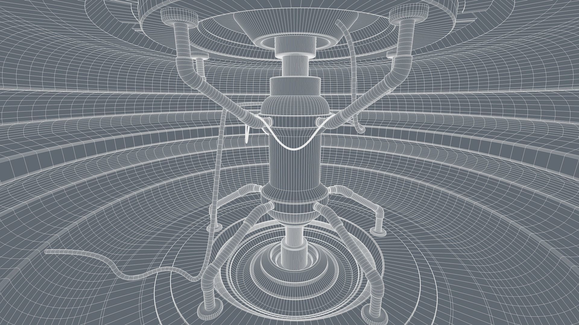 Sci Fi Room 3D model_8