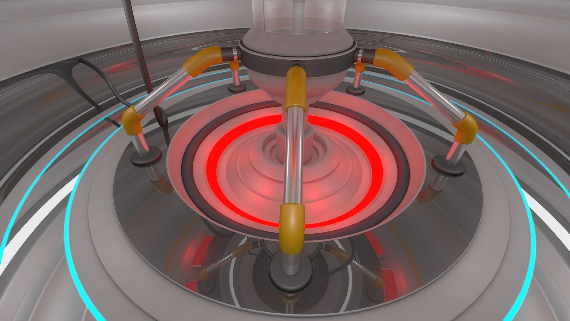 Sci Fi Room 3D model_5