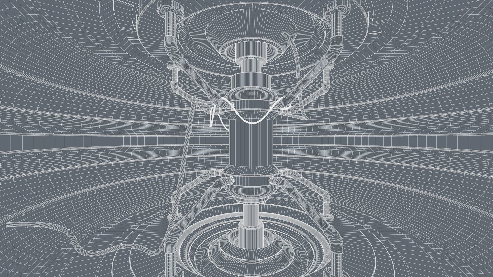 Sci Fi Room 3D model_7