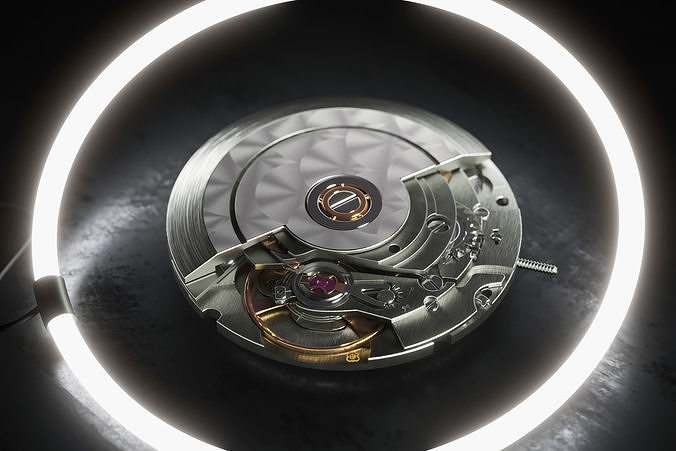 ETA 2824-2 Watch movement 3D model