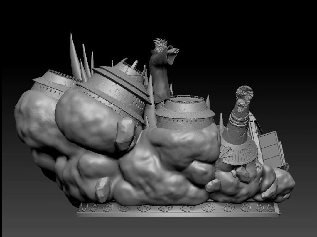 Pain 3D Printing Figurine 3D print model_9