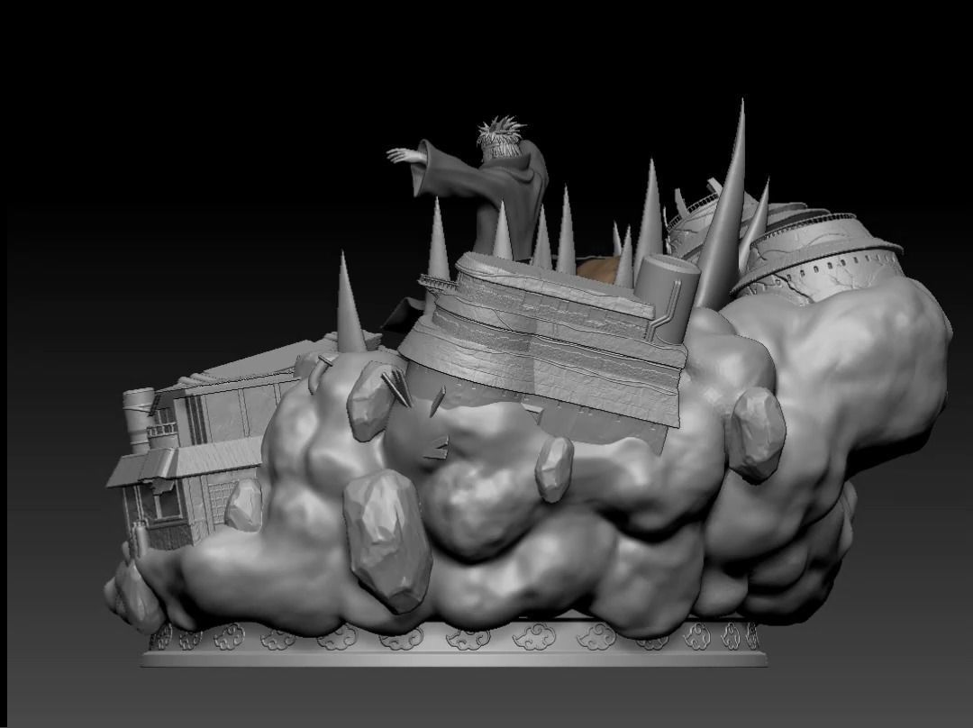 Pain 3D Printing Figurine 3D print model_14