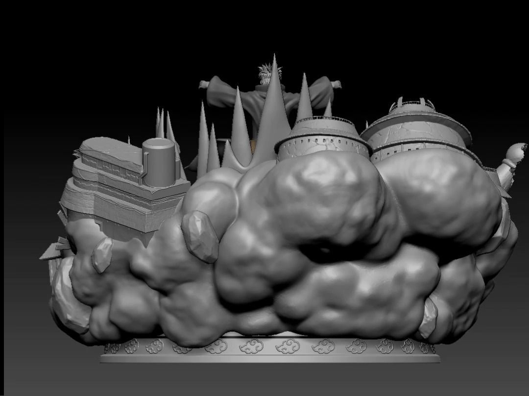 Pain 3D Printing Figurine 3D print model_12