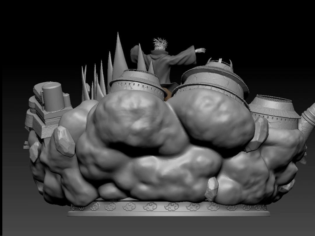 Pain 3D Printing Figurine 3D print model_11