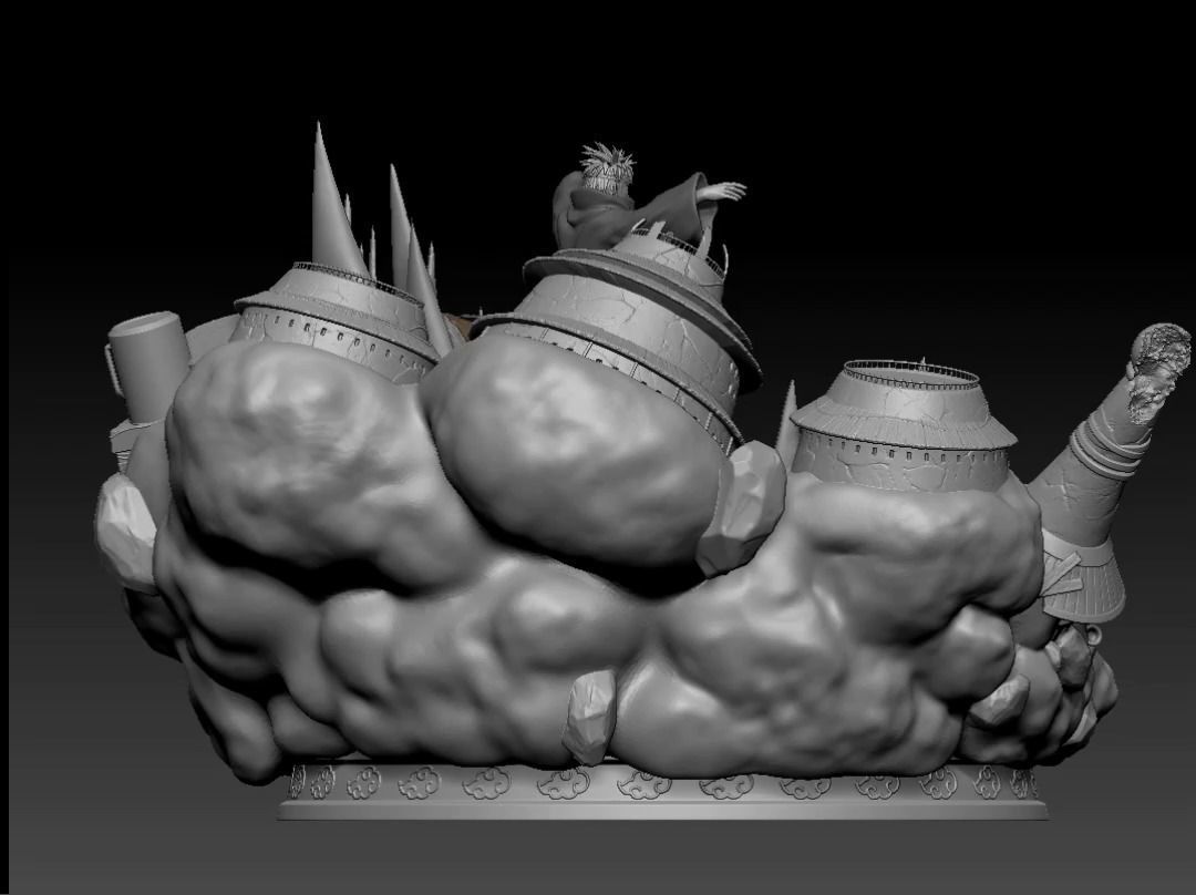 Pain 3D Printing Figurine 3D print model_10