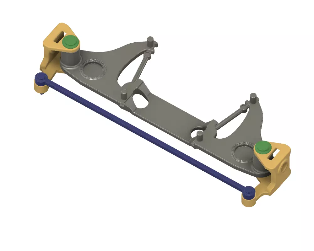 3d printable suspension and steering for 62 Impala SS Hardtop 3D print model_0