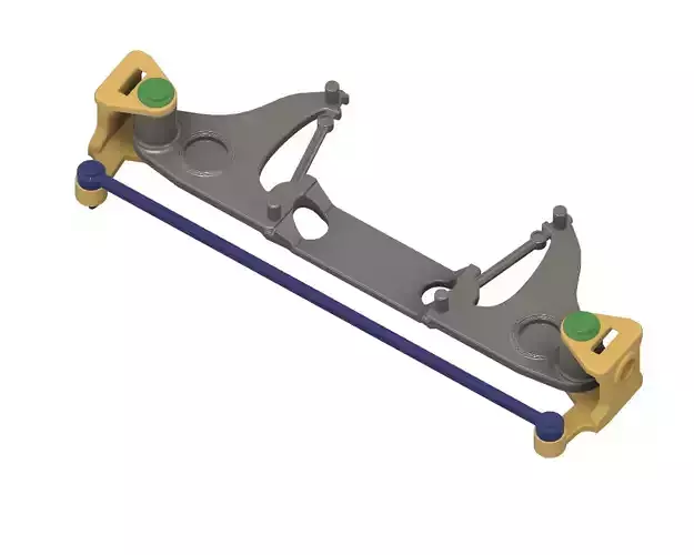 3d printable suspension and steering for 62 Impala SS Hardtop 3D print model