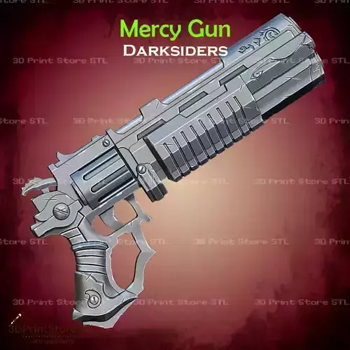 Mercy Gun Cosplay Darksiders - STL File 3D print model