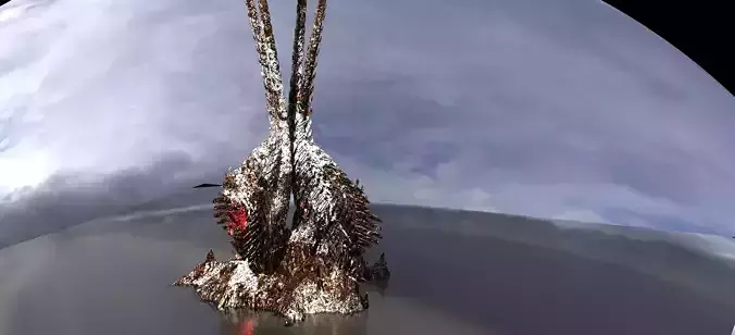 Winter Dragon claw Mountain