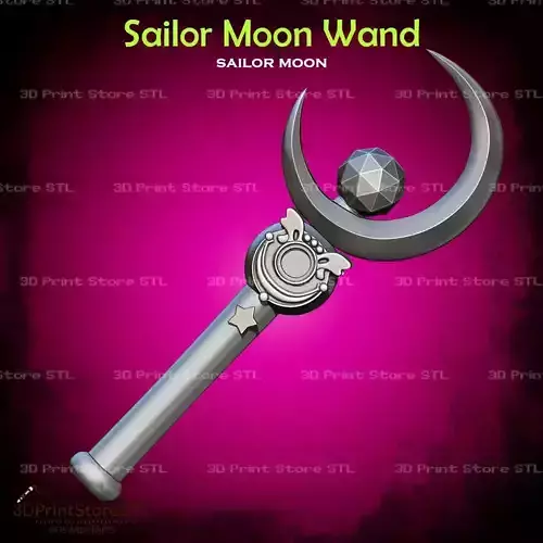 Sailor Moon Wand Cosplay Sailor Moon - STL File 3D print model