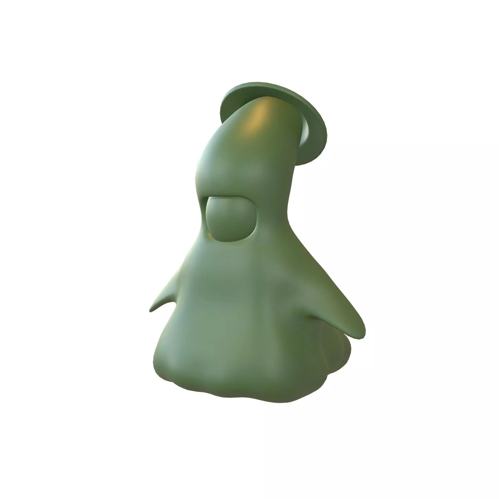 Slime OI v1 0005 Green Army Ver 2 Low-poly 3D model_0