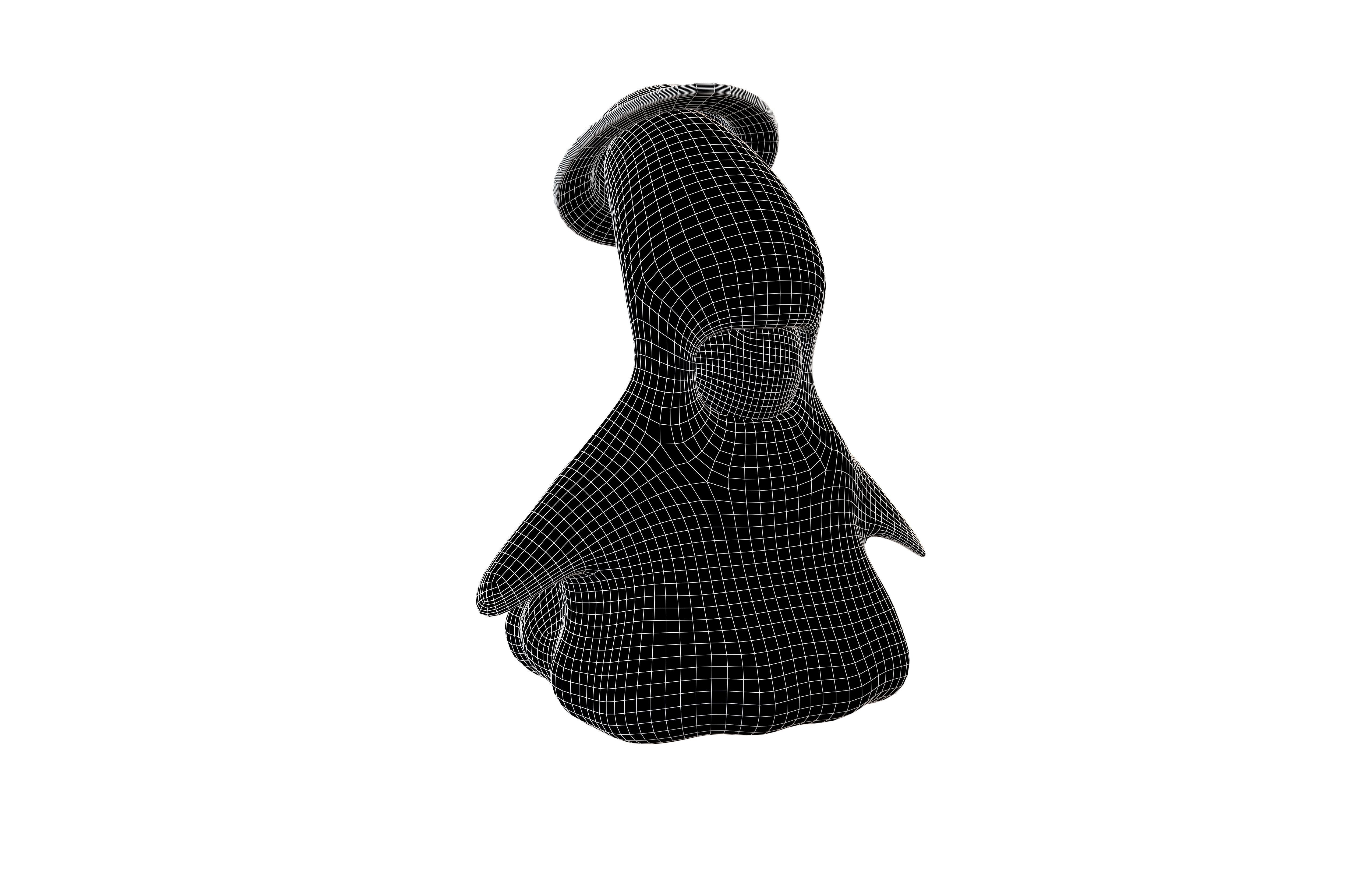 Slime OI v1 0005 Green Army Ver 2 Low-poly 3D model_6