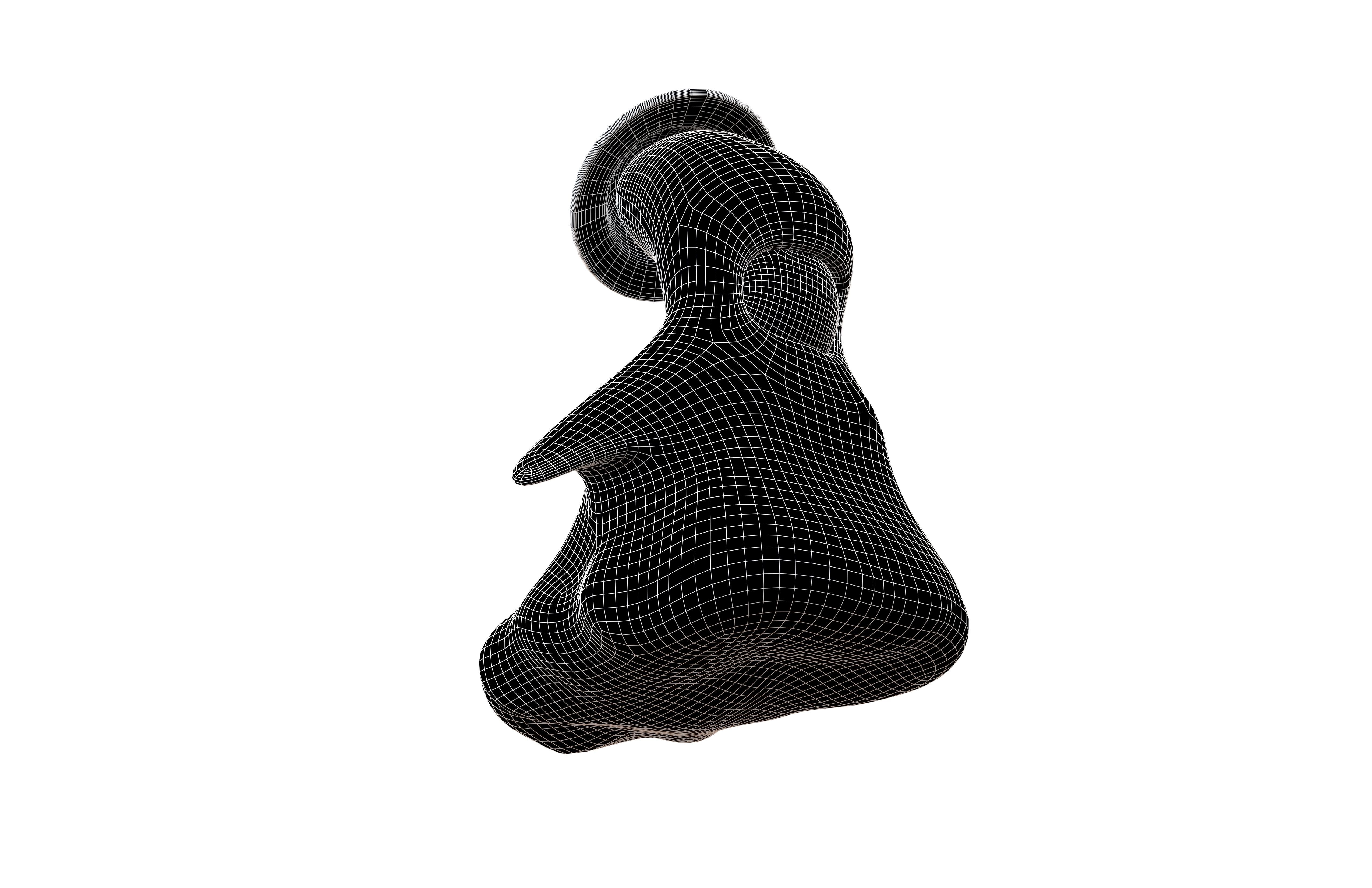 Slime OI v1 0005 Green Army Ver 2 Low-poly 3D model_7