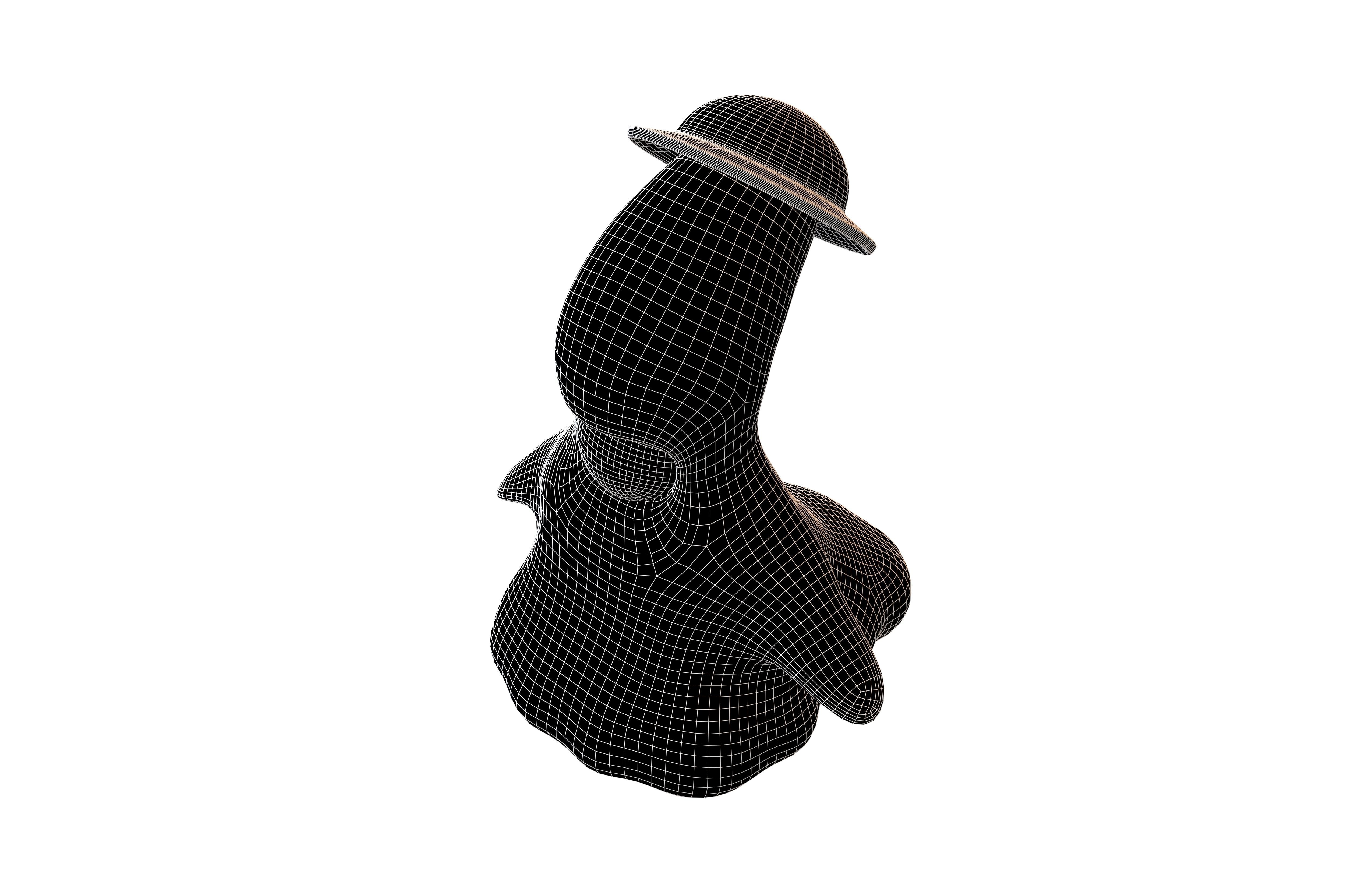 Slime OI v1 0005 Green Army Ver 2 Low-poly 3D model_4