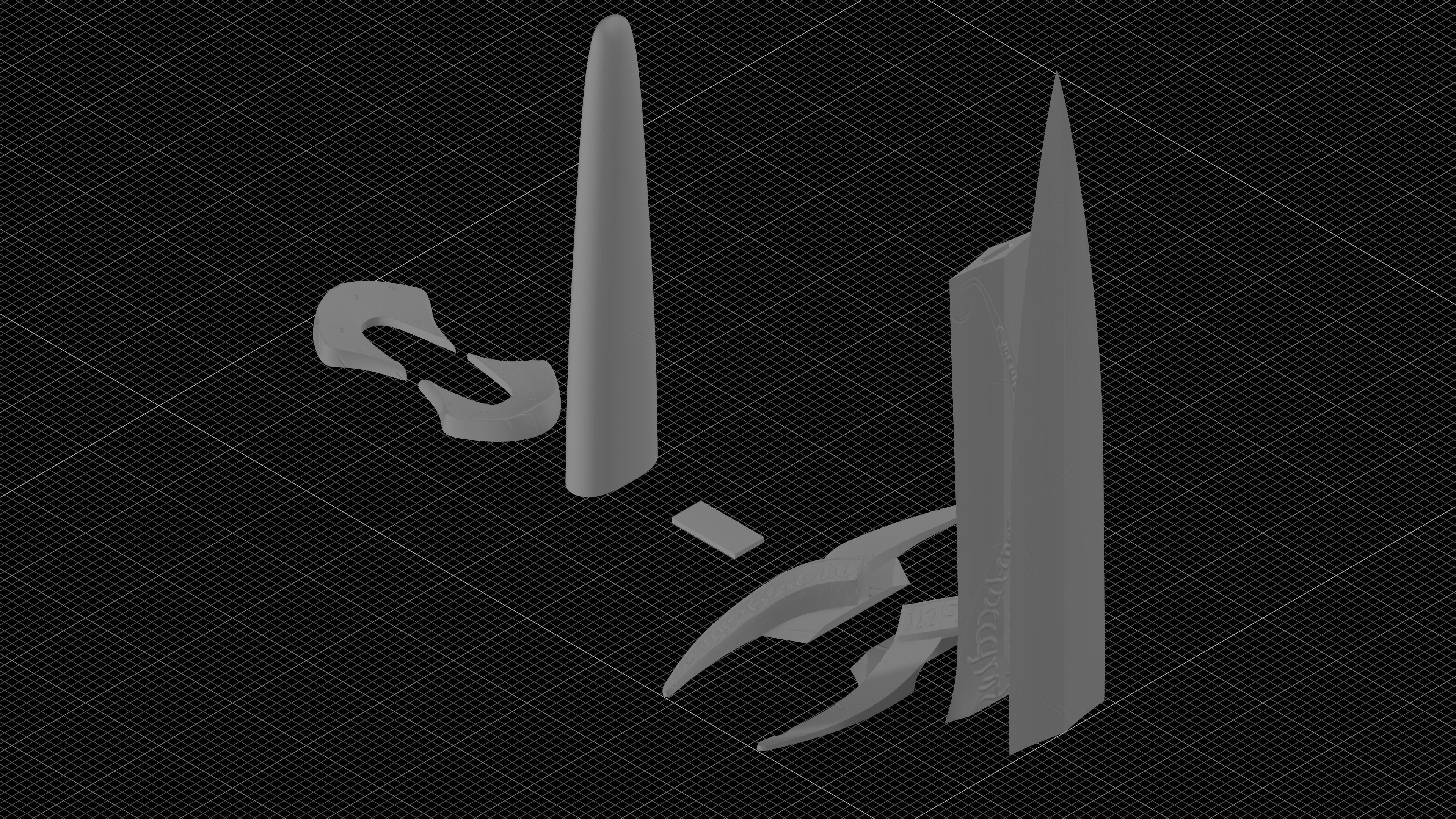3D Printable Sting Sword From LOTR and Hobbit 3D print model_10