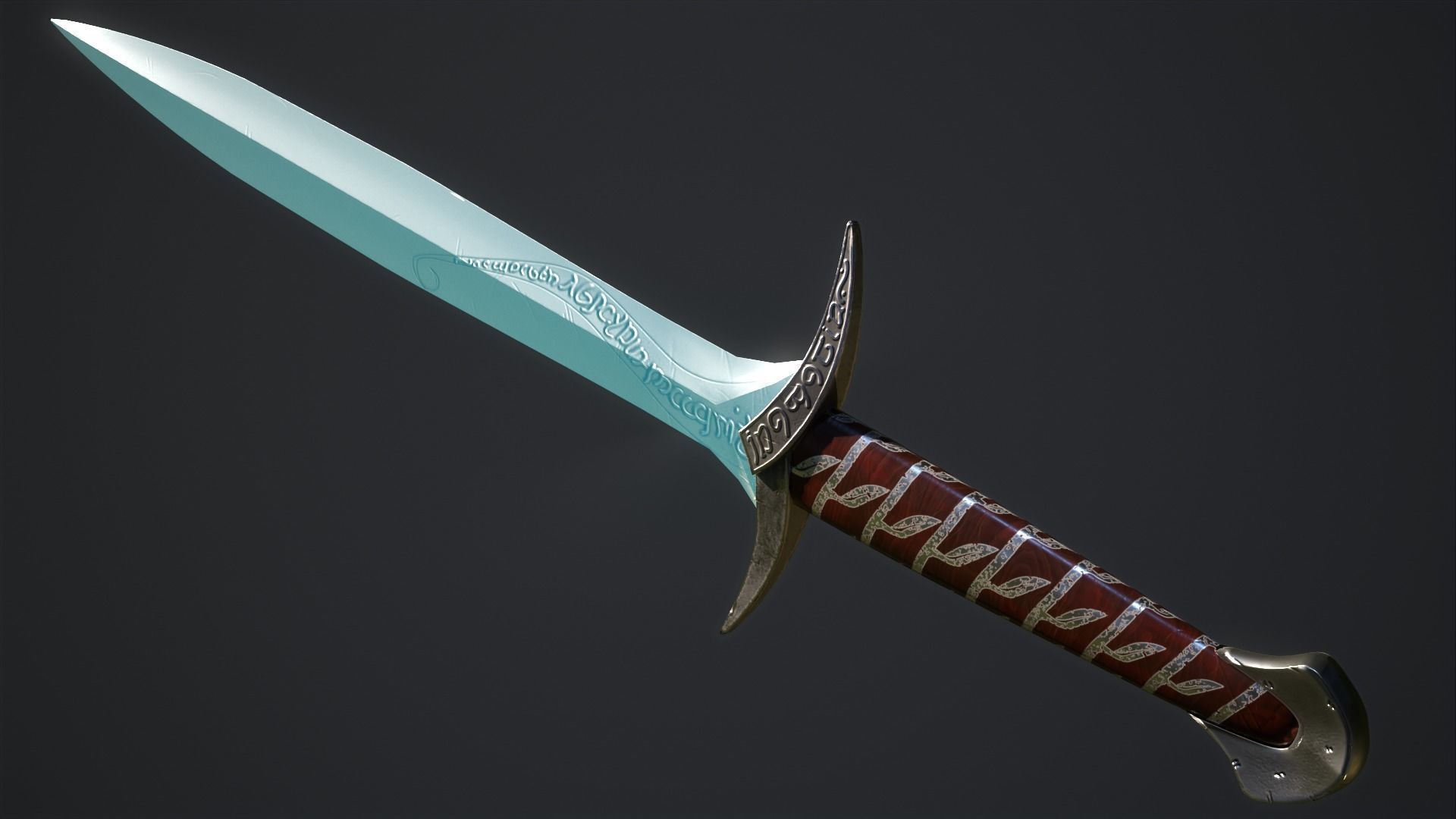3D Printable Sting Sword From LOTR and Hobbit 3D print model_6