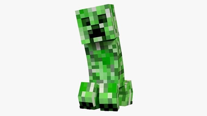 Minecraft Creeper Low-poly 3D model