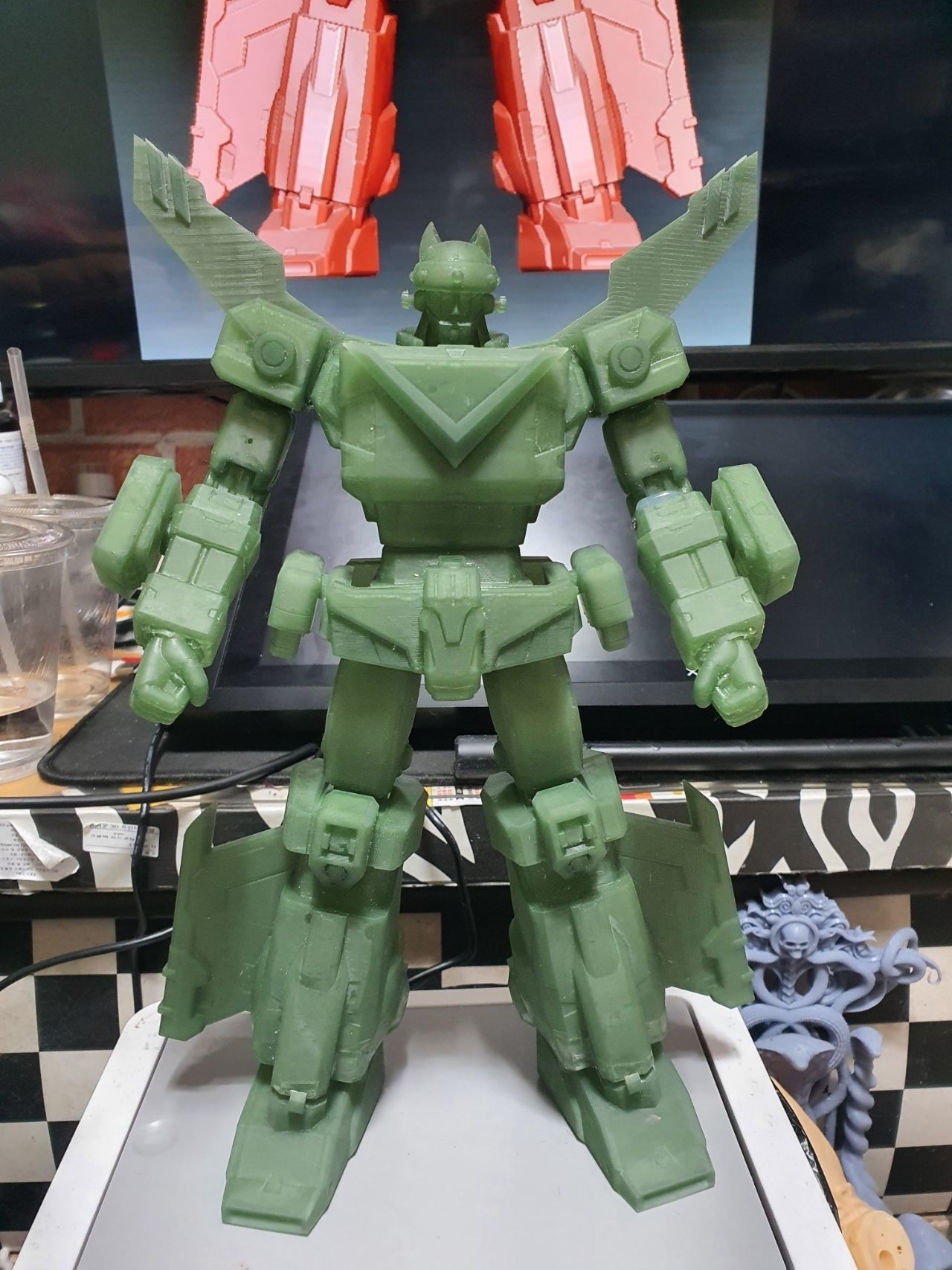 SUPER TAEKWON V Korean version of fan art 3D print model_14