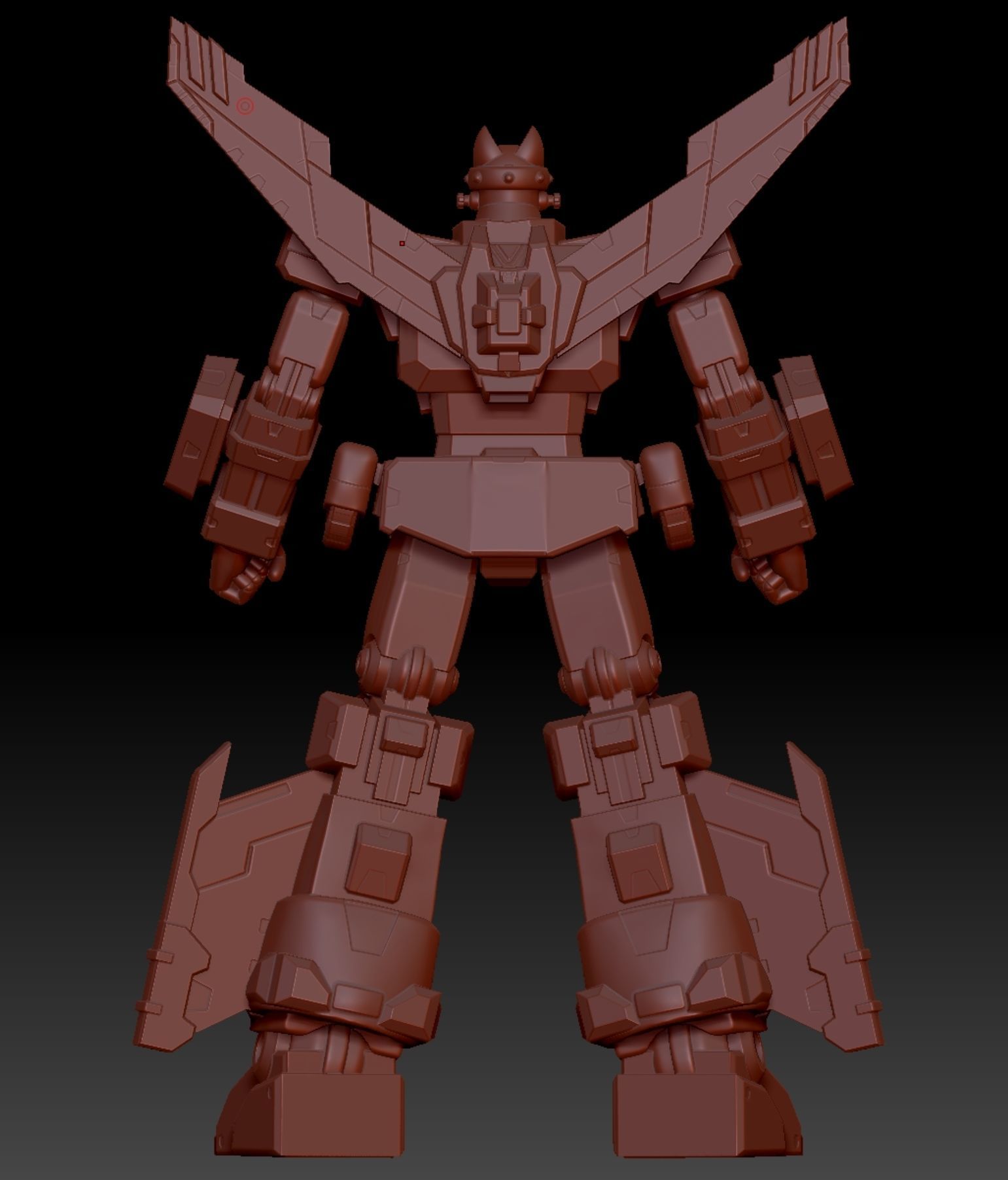 SUPER TAEKWON V Korean version of fan art 3D print model_6