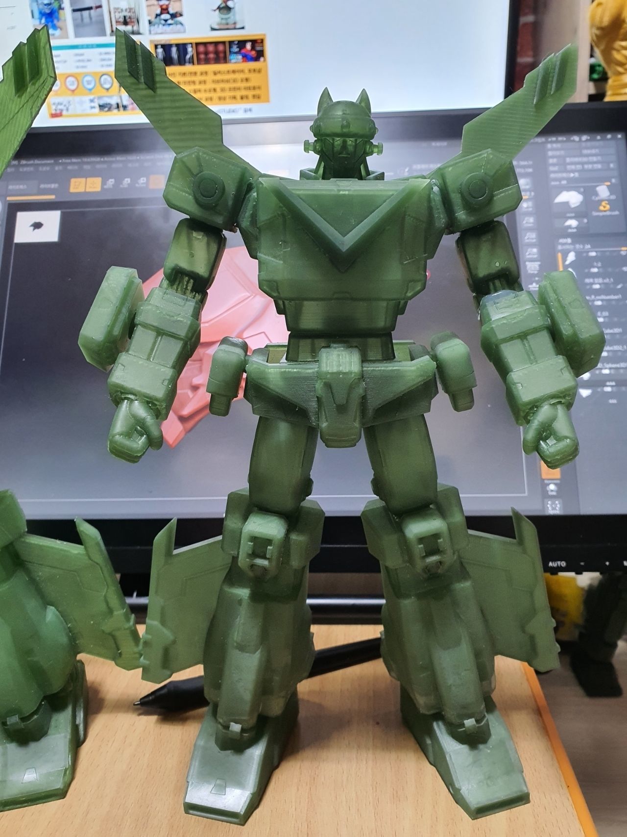 SUPER TAEKWON V Korean version of fan art 3D print model_19