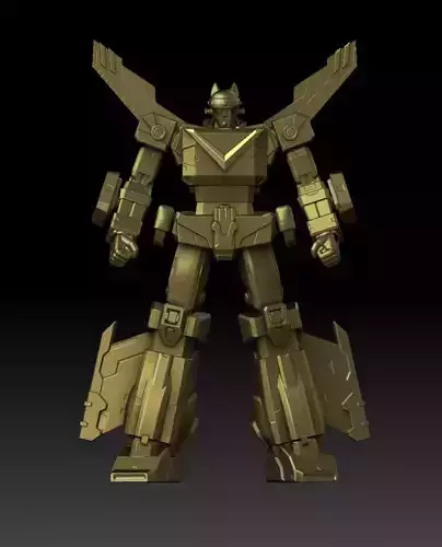 SUPER TAEKWON V Korean version of fan art