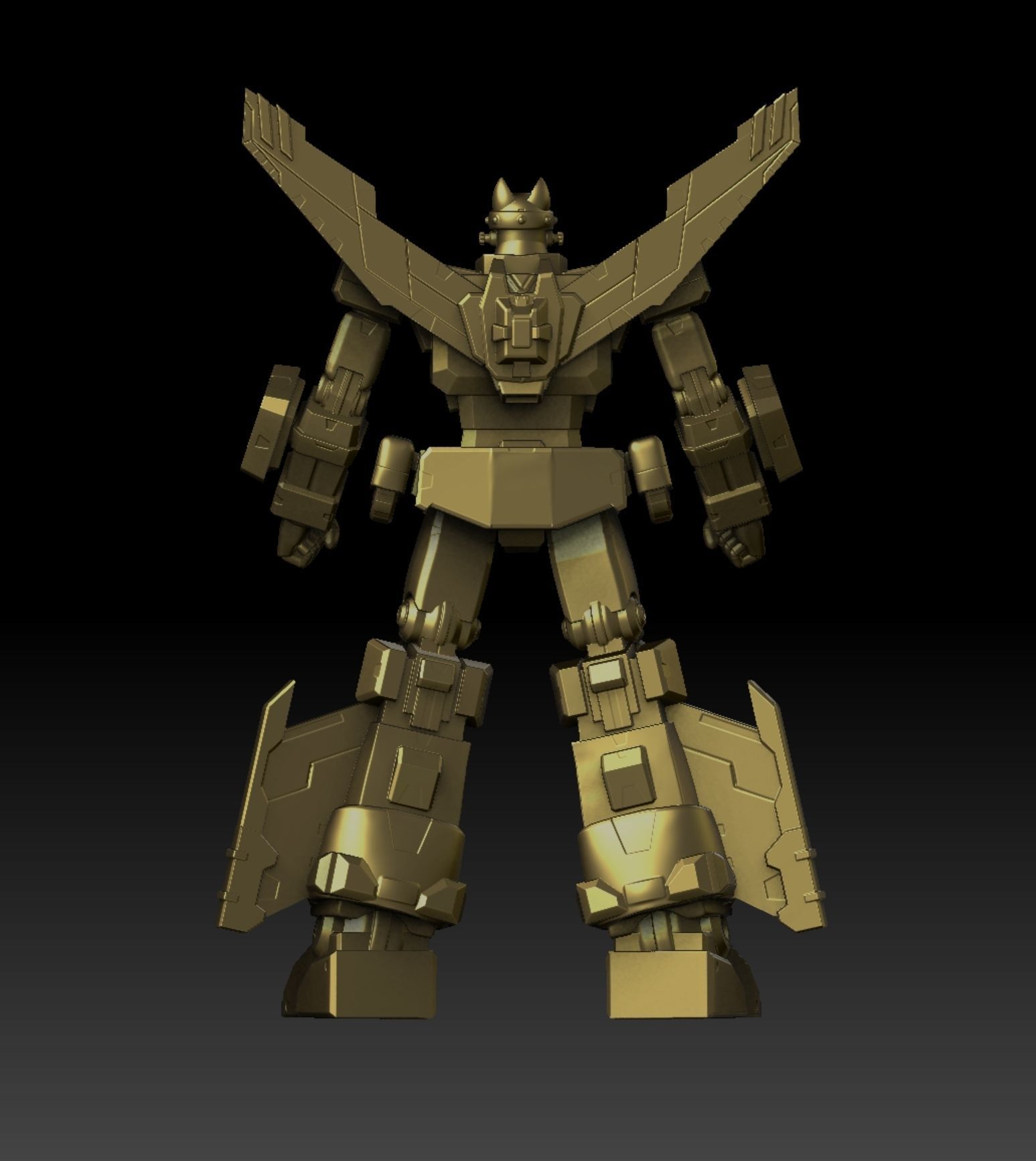 SUPER TAEKWON V Korean version of fan art 3D print model_3