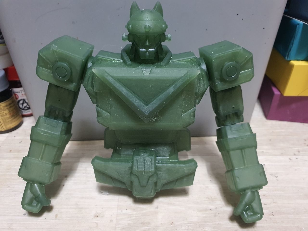 SUPER TAEKWON V Korean version of fan art 3D print model_9