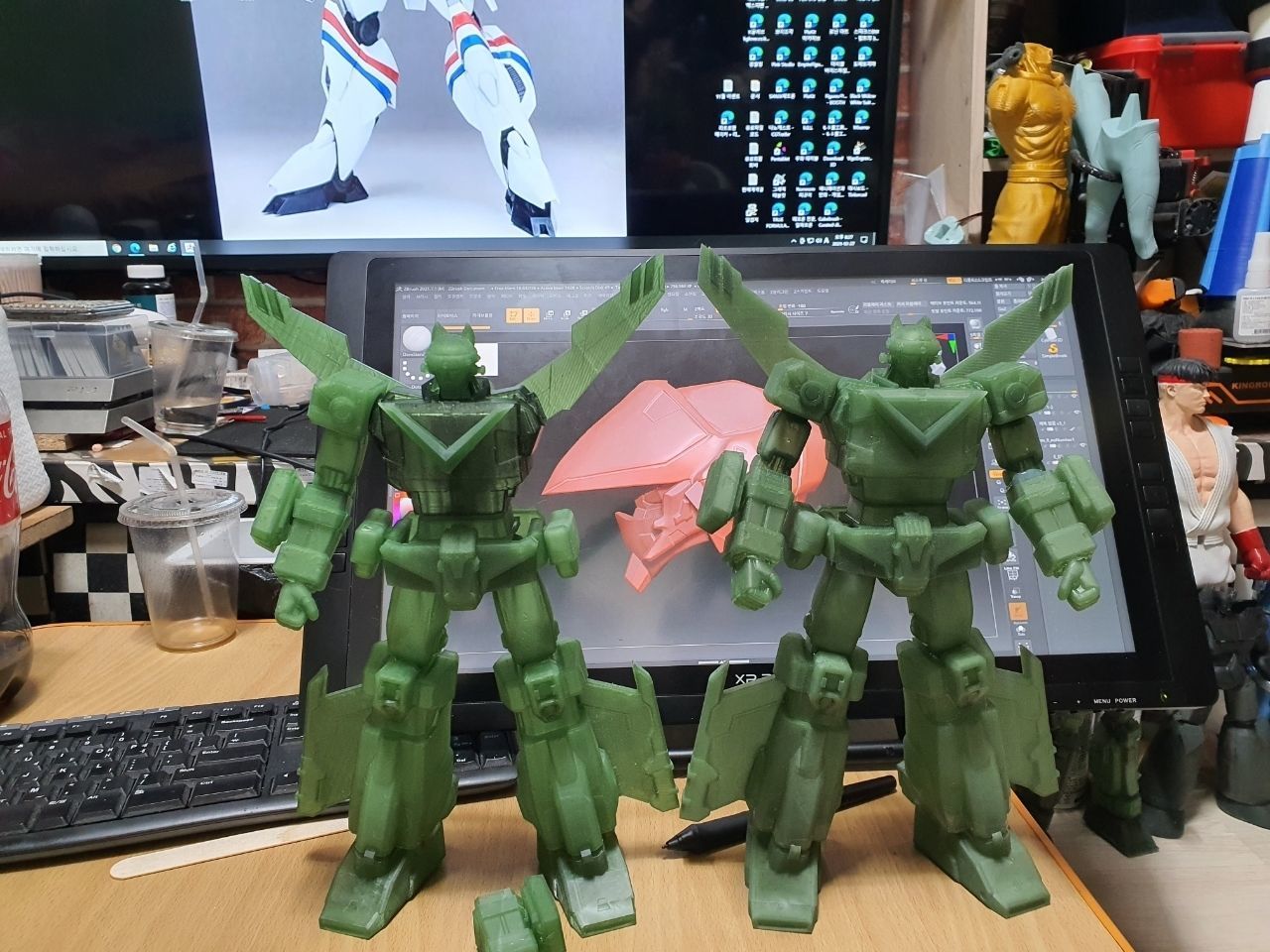 SUPER TAEKWON V Korean version of fan art 3D print model_21