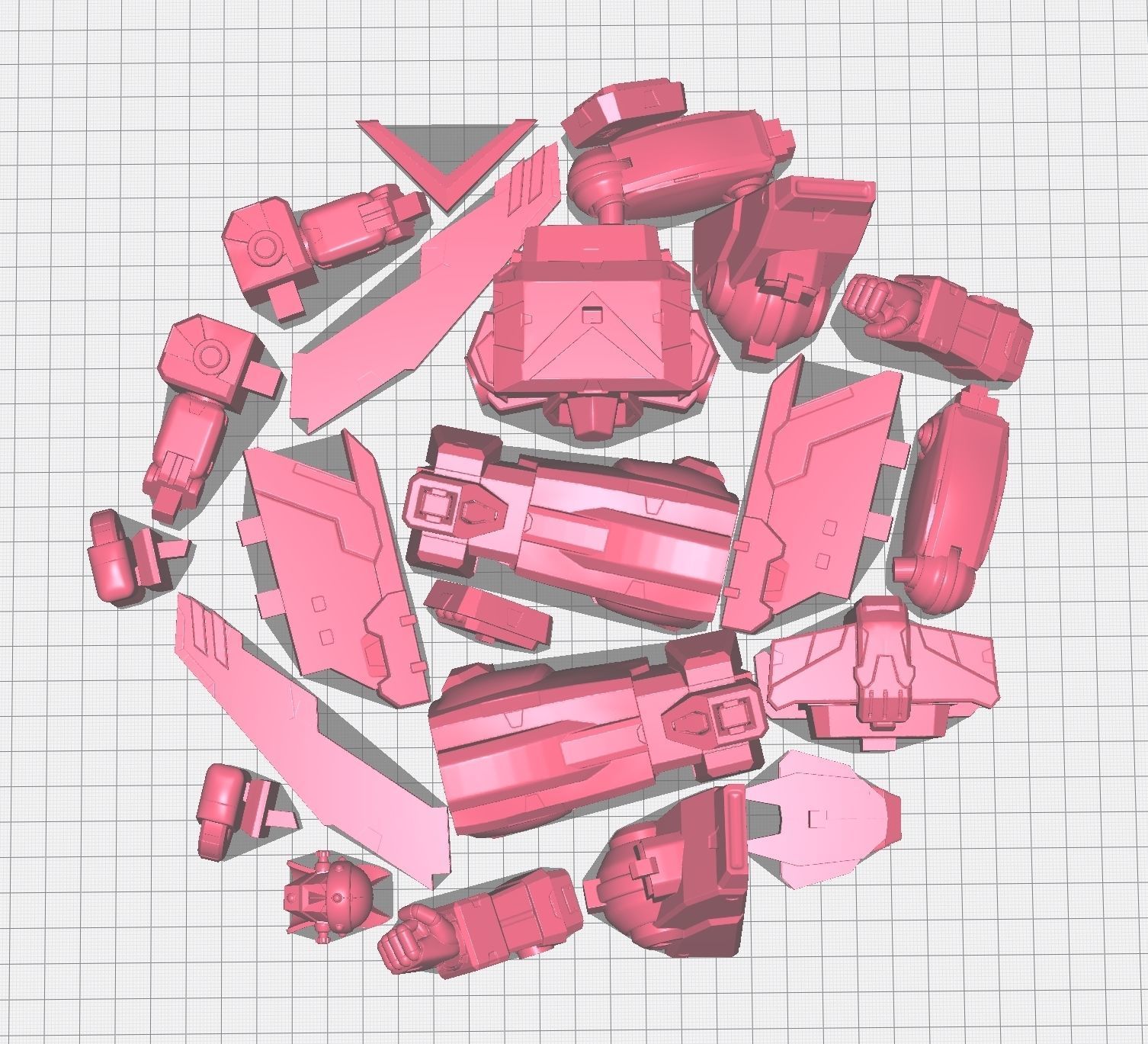 SUPER TAEKWON V Korean version of fan art 3D print model_8