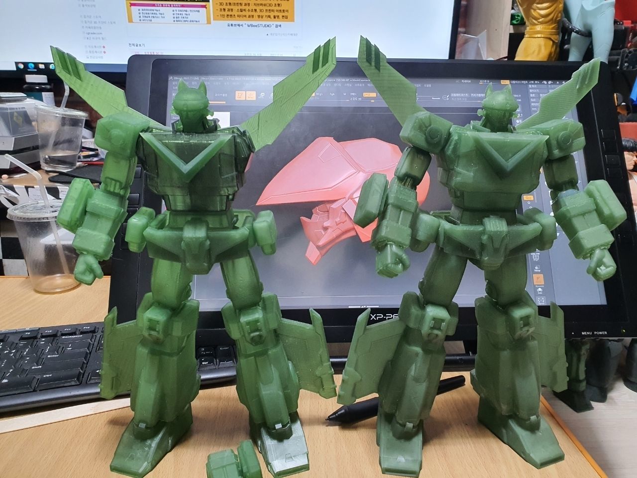 SUPER TAEKWON V Korean version of fan art 3D print model_17