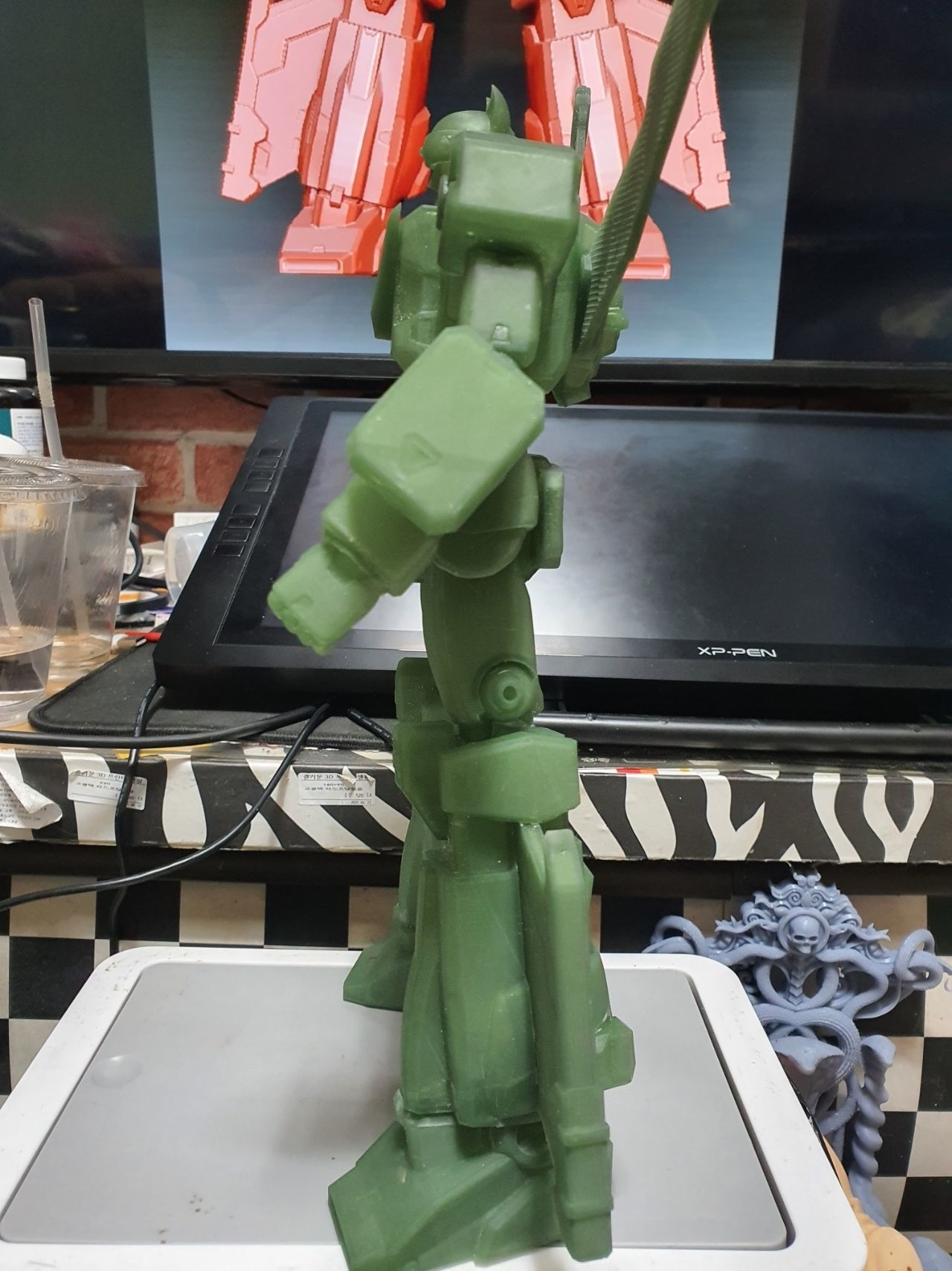 SUPER TAEKWON V Korean version of fan art 3D print model_16
