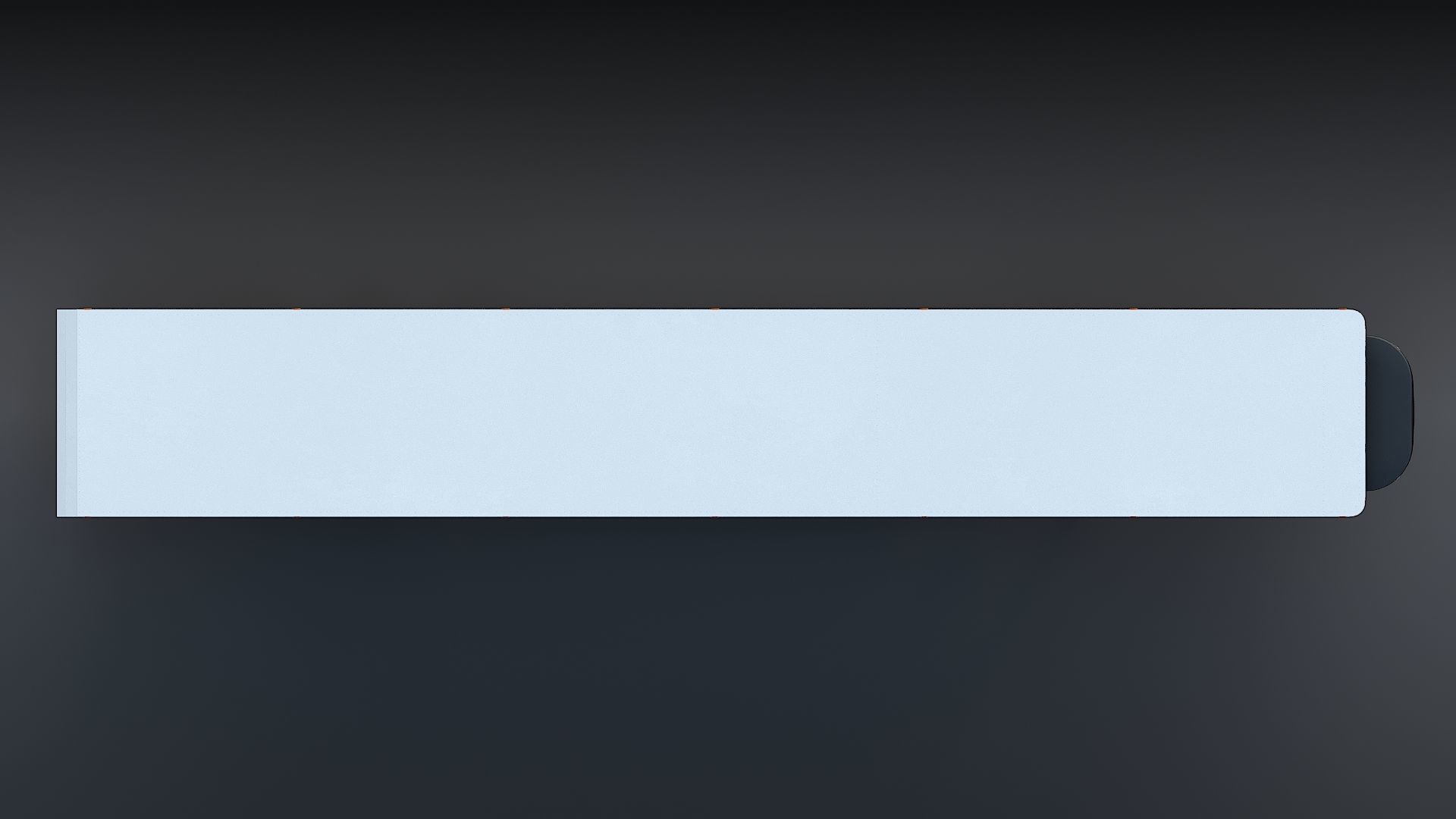 Kenworth T680 Day Cab and Refrigerator Walmart Low-poly 3D model_23