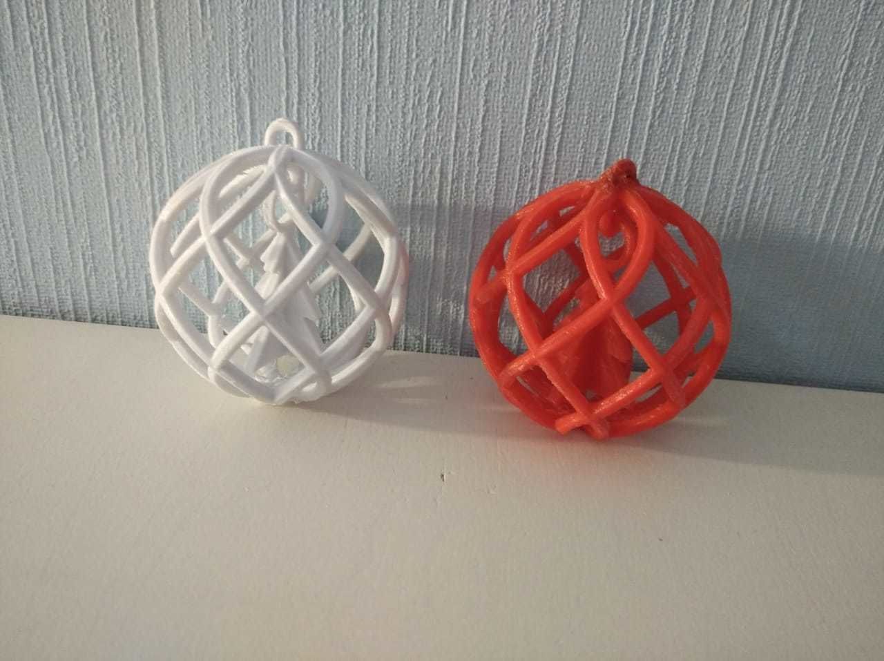 New Year decoration 3D print model_3